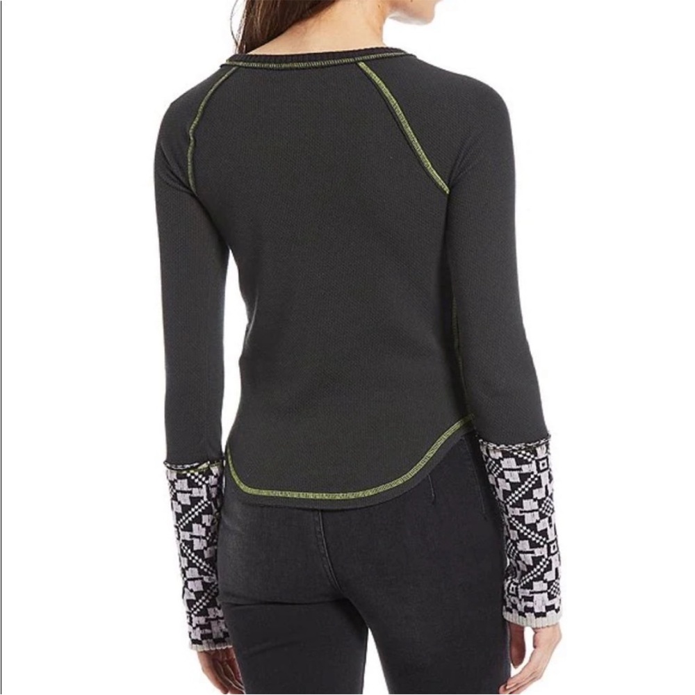 Free people she is reversible cuff top - Picture 5 of 13